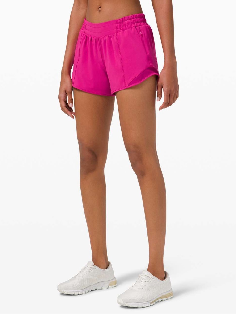 Lululemon Hotty Hot Short II *Long 4" - Ripened Raspberry - Size 4 - Picture 4 of 9